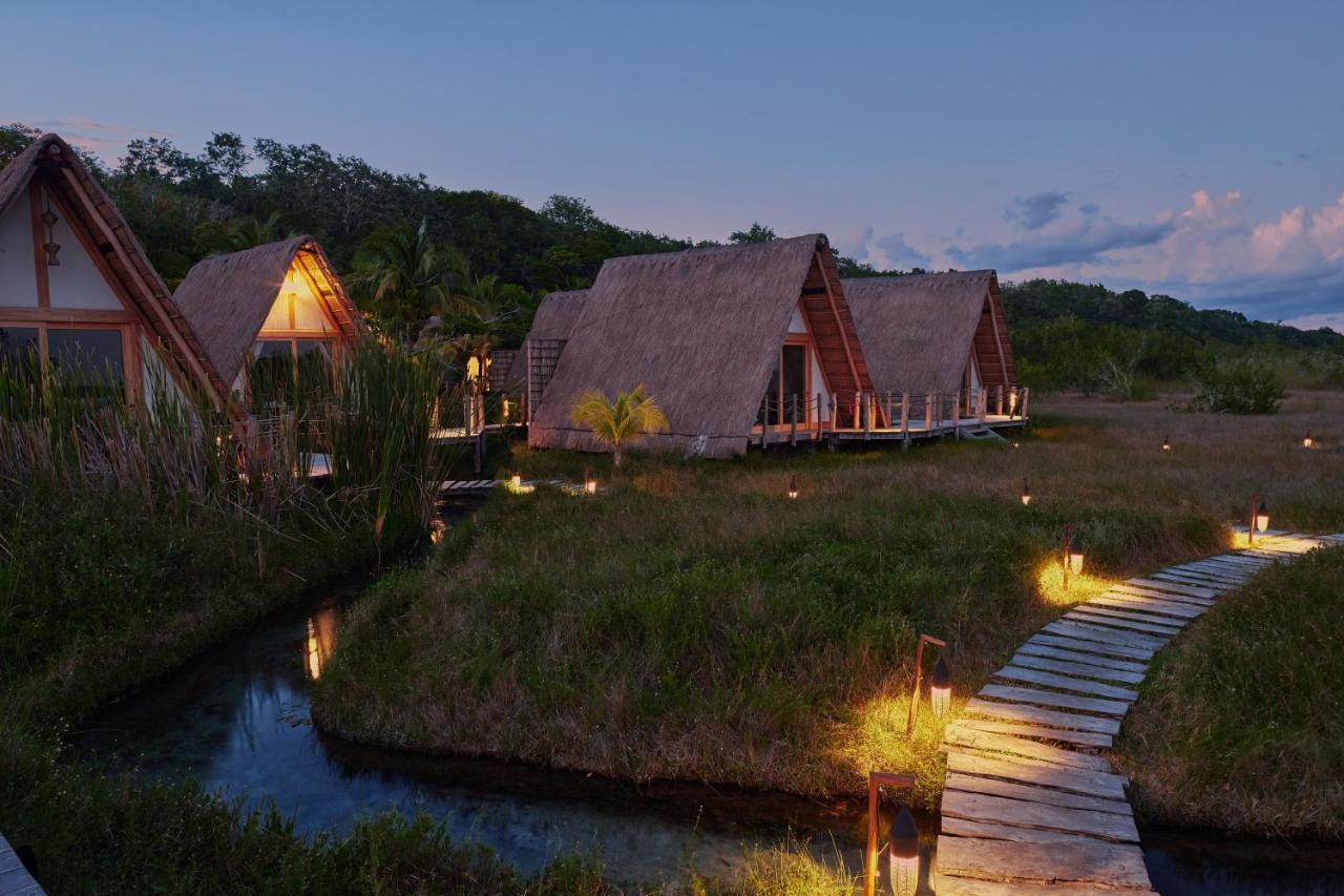 Hotel Our Habitas Bacalar - Adults Only Exterior foto